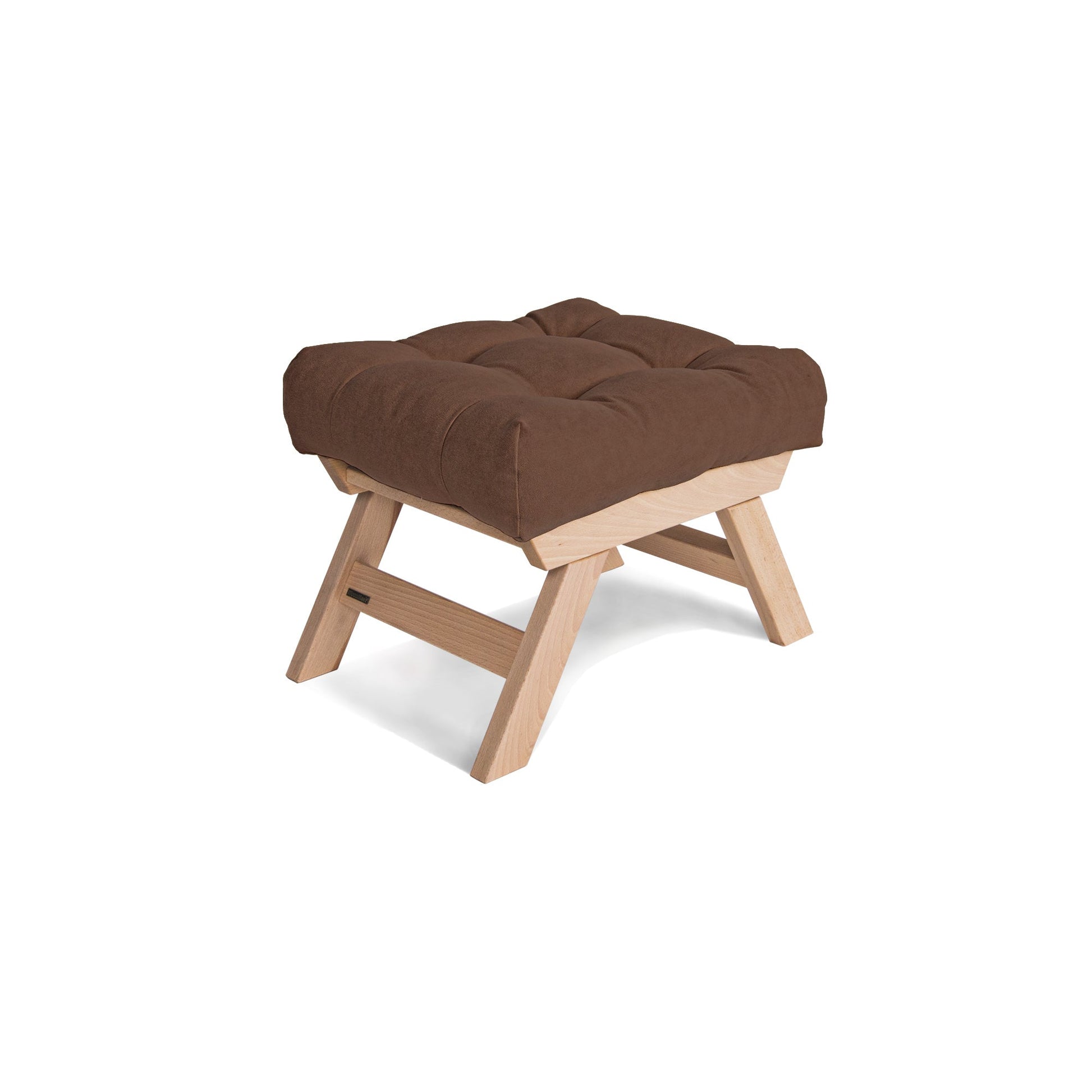 update alt-text with template ALLEGRO Pouffe Wood Natural-Poef-Marior HOME-Untreated-Brown-Allegro_brown_21dd5fc2-05f8-4cdb-b0ea-7896b55e3f60-poef, pouffes-Product type: pouffe Frame material: solid beech wood (certified FSC) Frame colours: untreated (no oil, no varnish) natural (linseed oil) walnut (linseed oil) Seat: polyester fabric, hollow fibre filling Fabric colours: 10 colours available Assembly: item is assembled Country of origin: Ukraine Manufacturer warranty: 2 years WEIGHTS & DIMENSIONS Length: 