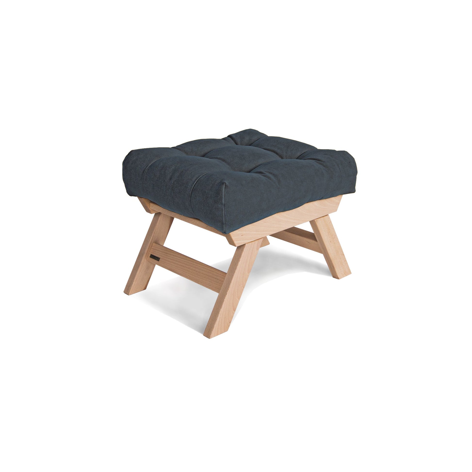 update alt-text with template ALLEGRO Pouffe Wood Natural-Poef-Marior HOME-Untreated-Graphite-Allegro_graphite_02ea1194-5cce-427b-8ac0-47cf7d327309-poef, pouffes-Product type: pouffe Frame material: solid beech wood (certified FSC) Frame colours: untreated (no oil, no varnish) natural (linseed oil) walnut (linseed oil) Seat: polyester fabric, hollow fibre filling Fabric colours: 10 colours available Assembly: item is assembled Country of origin: Ukraine Manufacturer warranty: 2 years WEIGHTS & DIMENSIONS Le