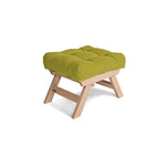 update alt-text with template ALLEGRO Pouffe Wood Natural-Poef-Marior HOME-Untreated-Green-Allegro_pouffe_green_13148667-95d9-453e-8c26-24b07f8229e4-poef, pouffes-Product type: pouffe Frame material: solid beech wood (certified FSC) Frame colours: untreated (no oil, no varnish) natural (linseed oil) walnut (linseed oil) Seat: polyester fabric, hollow fibre filling Fabric colours: 10 colours available Assembly: item is assembled Country of origin: Ukraine Manufacturer warranty: 2 years WEIGHTS & DIMENSIONS L