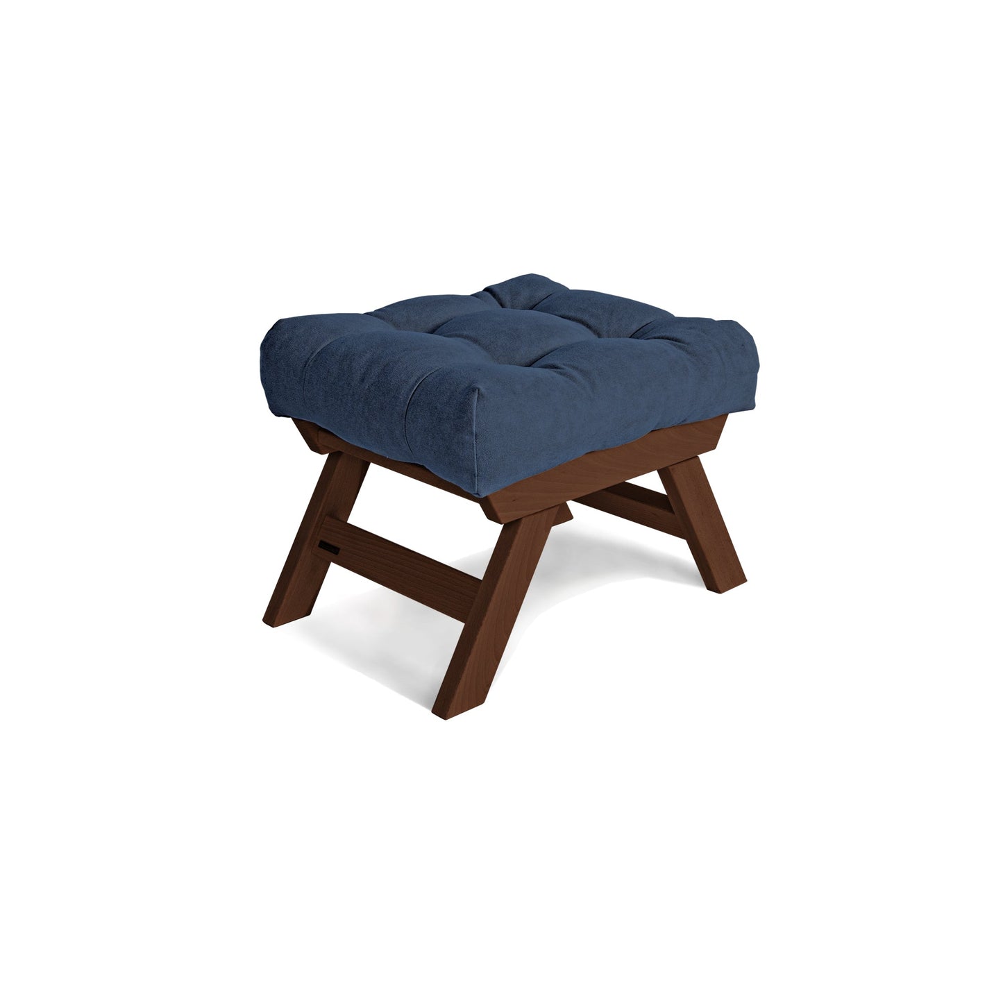 update alt-text with template ALLEGRO Pouffe Wood Natural-Poef-Marior HOME-Walnut-Blue-Allegro_pouffe_walnut_blue_964df332-4d5b-49ec-b315-cc283c1e92d5-poef, pouffes-Product type: pouffe Frame material: solid beech wood (certified FSC) Frame colours: untreated (no oil, no varnish) natural (linseed oil) walnut (linseed oil) Seat: polyester fabric, hollow fibre filling Fabric colours: 10 colours available Assembly: item is assembled Country of origin: Ukraine Manufacturer warranty: 2 years WEIGHTS & DIMENSIONS