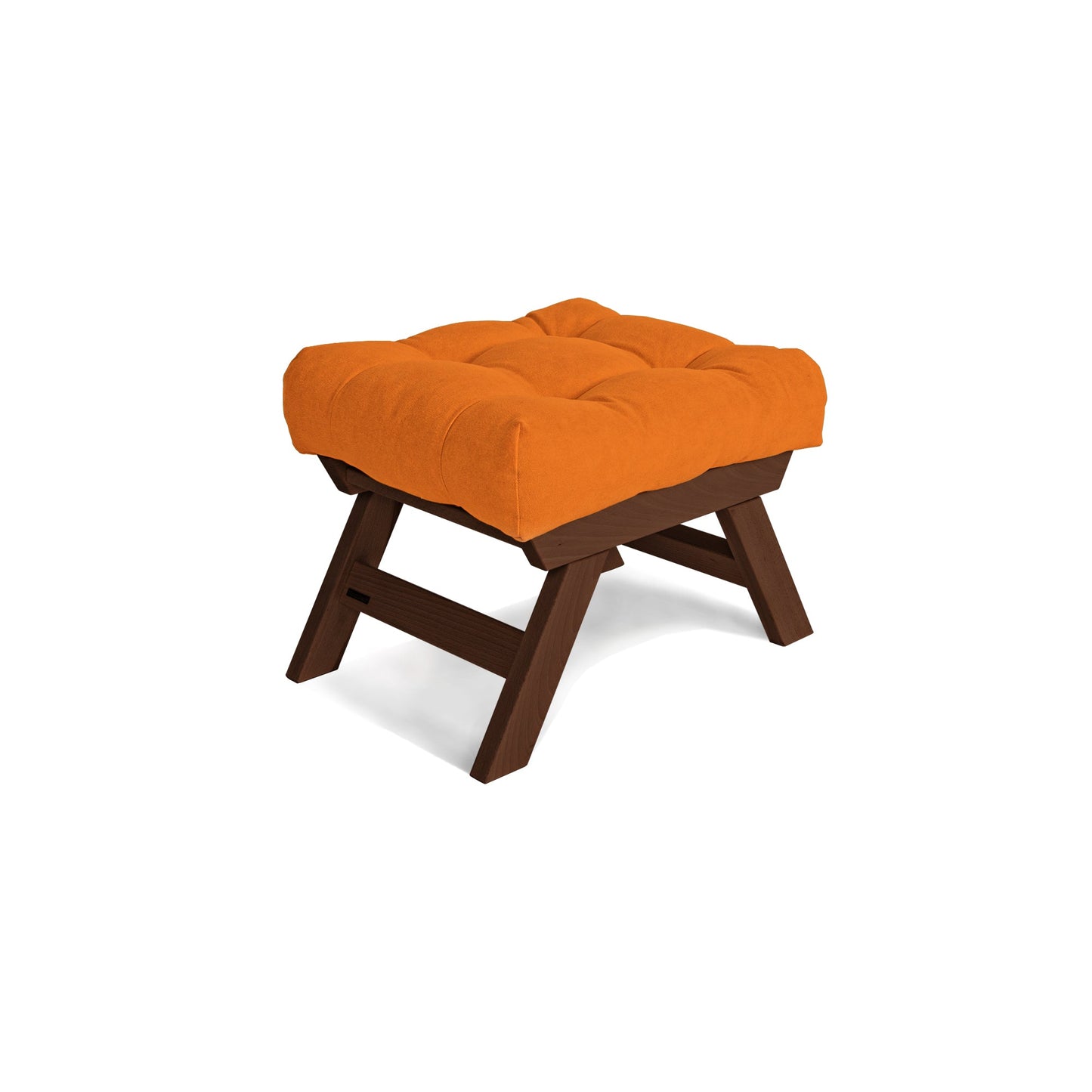 update alt-text with template ALLEGRO Pouffe Wood Natural-Poef-Marior HOME-Walnut-Orange-Allegro_pouffe_walnut_orange_a322ad6d-aac4-4467-b21f-02ce492ce9f6-poef, pouffes-Product type: pouffe Frame material: solid beech wood (certified FSC) Frame colours: untreated (no oil, no varnish) natural (linseed oil) walnut (linseed oil) Seat: polyester fabric, hollow fibre filling Fabric colours: 10 colours available Assembly: item is assembled Country of origin: Ukraine Manufacturer warranty: 2 years WEIGHTS & DIMENS