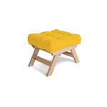 update alt-text with template ALLEGRO Pouffe Wood Natural-Poef-Marior HOME-Untreated-Yellow-Allegro_pouffe_yellow_7445cf4c-da49-4a50-b115-de79fe2ba823-poef, pouffes-Product type: pouffe Frame material: solid beech wood (certified FSC) Frame colours: untreated (no oil, no varnish) natural (linseed oil) walnut (linseed oil) Seat: polyester fabric, hollow fibre filling Fabric colours: 10 colours available Assembly: item is assembled Country of origin: Ukraine Manufacturer warranty: 2 years WEIGHTS & DIMENSIONS