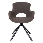 Amorim Dining Chair - Eetkamerstoel Bouclé Paddenstoelkleur - set van 2-Stoel-House Nordic-amorim-dining-chair-dining-chair-in-boucle-mushroom-with-swivel-set-of-2-2-eetkamerstoel, keuken, stoel-Eetkamerstoel, Bouclé paddestoelkleur. Draaibare stoel. Materiaal Stof, staal Kleur Paddestoel-5713917026760-1001187-Cerasus Homestyle