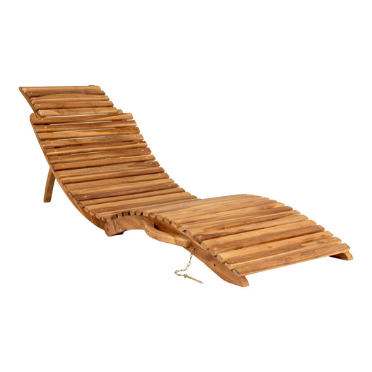 Arrieta Teak Ligbed in Teakhout-Stoel-House Nordic-arrieta-teak-sunlounger-sunlounger-in-teak-1-buiten, hangstoel, stoel-Ligbed in teakhout Materiaal Teak Kleur Natuurlijk-5713917018420-7301050-Cerasus Homestyle