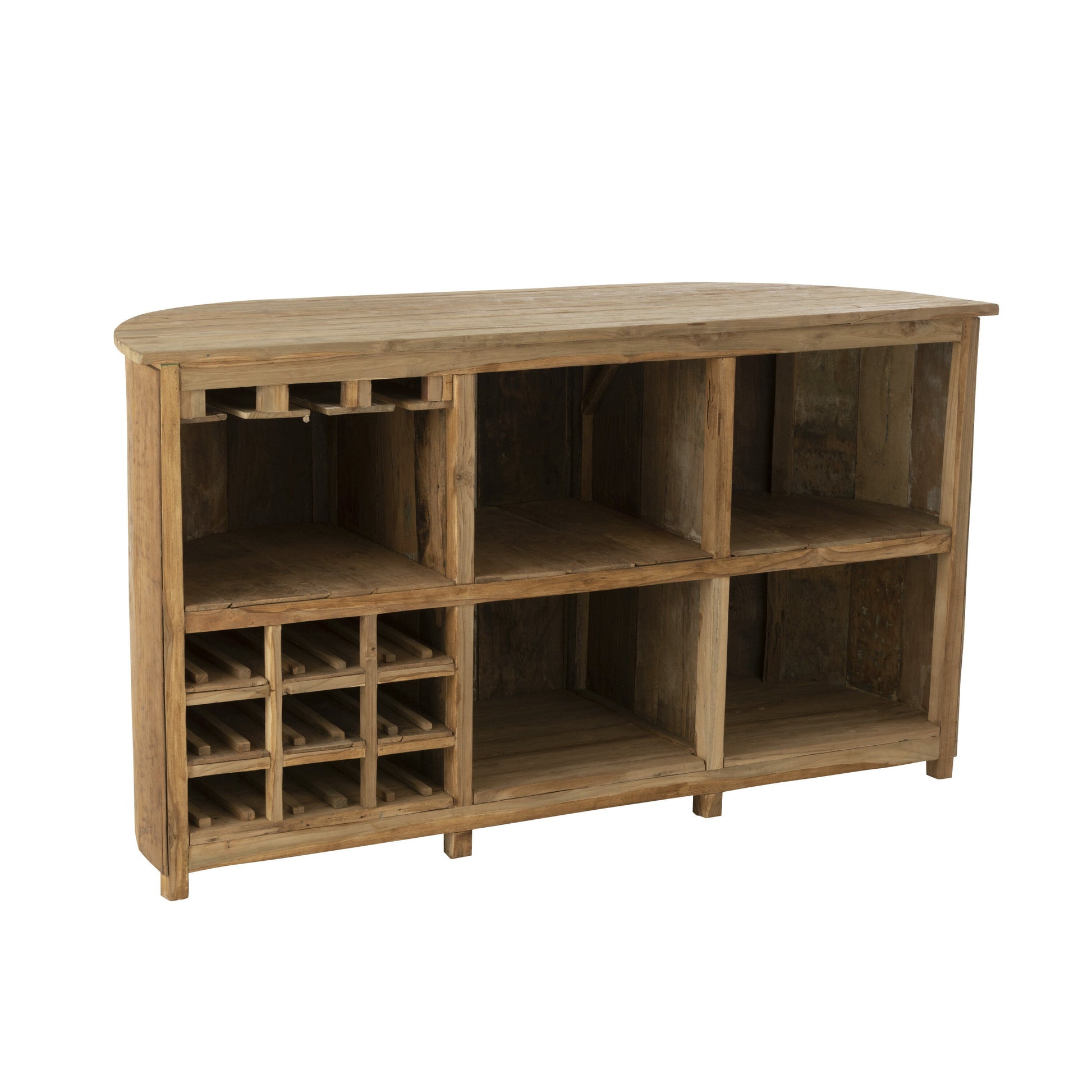 Loungy Bar Teakhout-Kast-J-Line-Teakhout-bar-loungy-wood-natural-1-bar-Breedte 65 Hoogte 108 Lengte 180 Gewicht 100 kg Verzameling ZOMER 2024 Kleur 1 NATUURLIJK Materiaal samenstelling TEAKHOUT (100%) Maximaal zitgewicht 150 Montage vereist Nvt-5400924408152-40815-Cerasus Homestyle