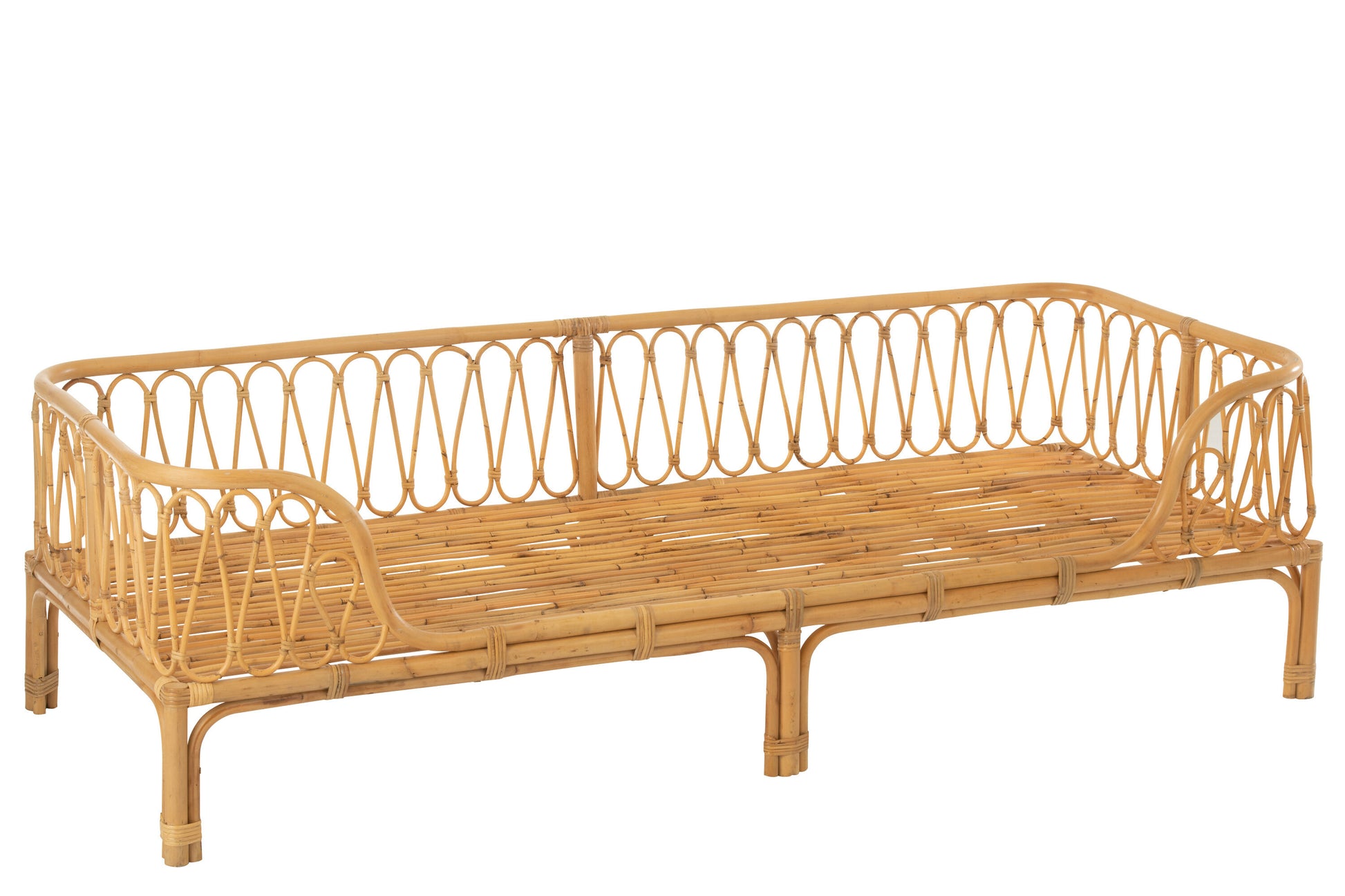 Pierre Rattan Bed Naturel-Bed-J-Line-bed-pierre-rattan-nat-6-bed, outdoor-Breedte 77 Hoogte 55 Lengte 186 Gewicht 14,8 kg Verzameling ZOMER 2023 Kleur 1 NATUURLIJK Materiaal samenstelling ROTAN(90%),STOF(5%),SCHUIM(5%) Maximaal zitgewicht 100 Montage vereist Nvt-5400924310585-31058-Cerasus Homestyle