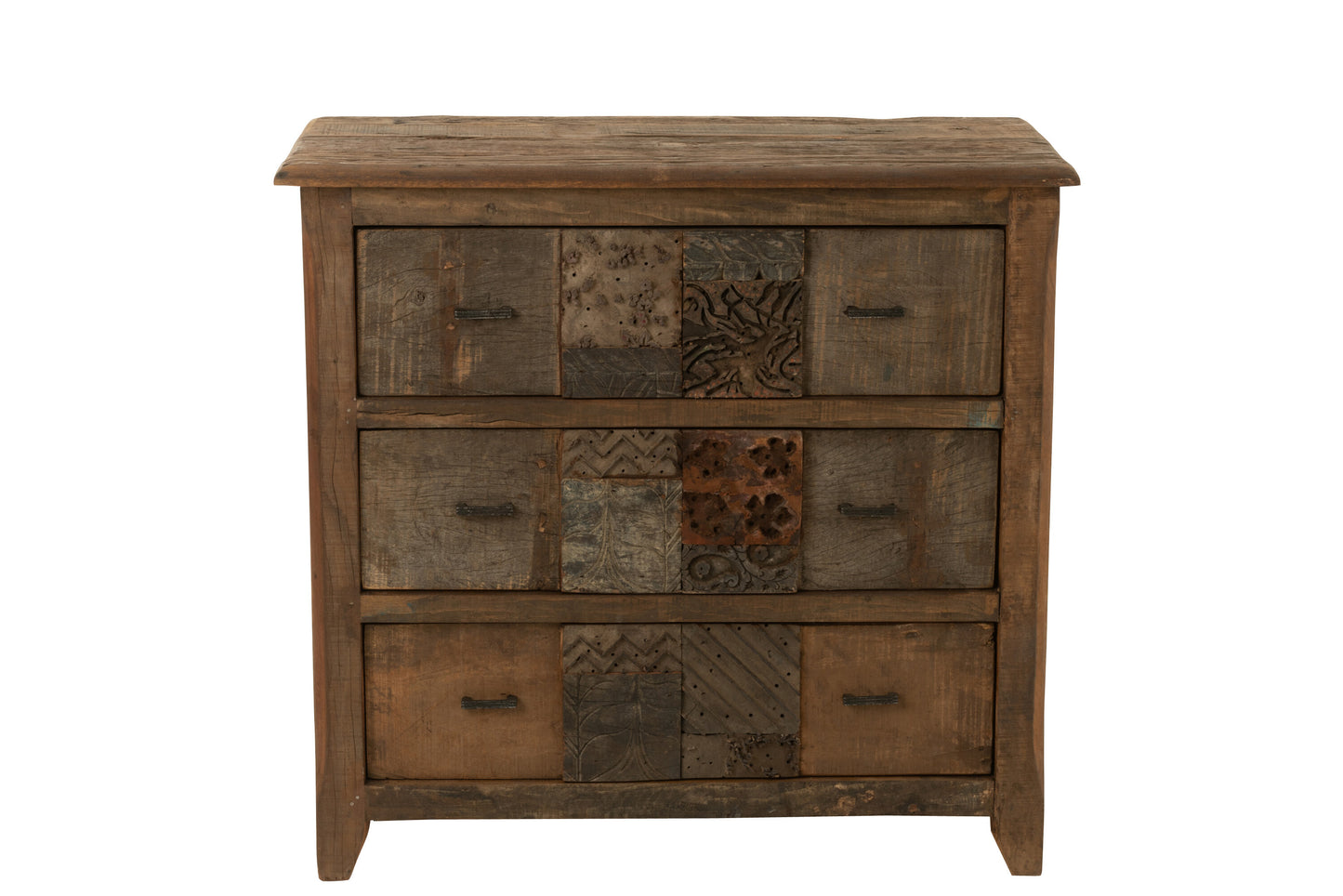 J-Line Uitstekend Dressoir Gerecycled Hout Bruin-Kast-J-Line-cabinet-vintage-wood-brown-2-Dressoir, kast-Breedte 50 Hoogte 95 Lengte 100 Gewicht 71 kg Verzameling ZOMER 2023 Kleur 1 BRUIN Materiaal samenstelling GERECYCLED HOUT (100%) Intrastat-code 94036010 Maximaal zitgewicht 100 kg Montage vereist Nvt-5400924309152-30915-Cerasus Homestyle