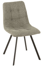 Babette Textile Chair - Grey