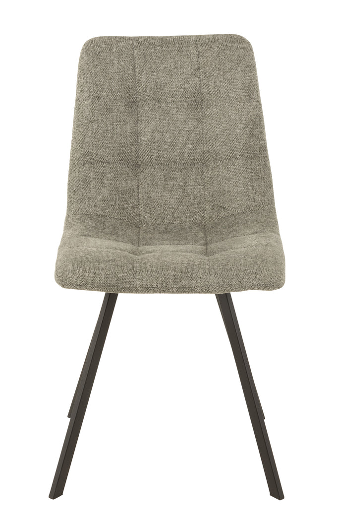 Babette Textile Chair - Grey