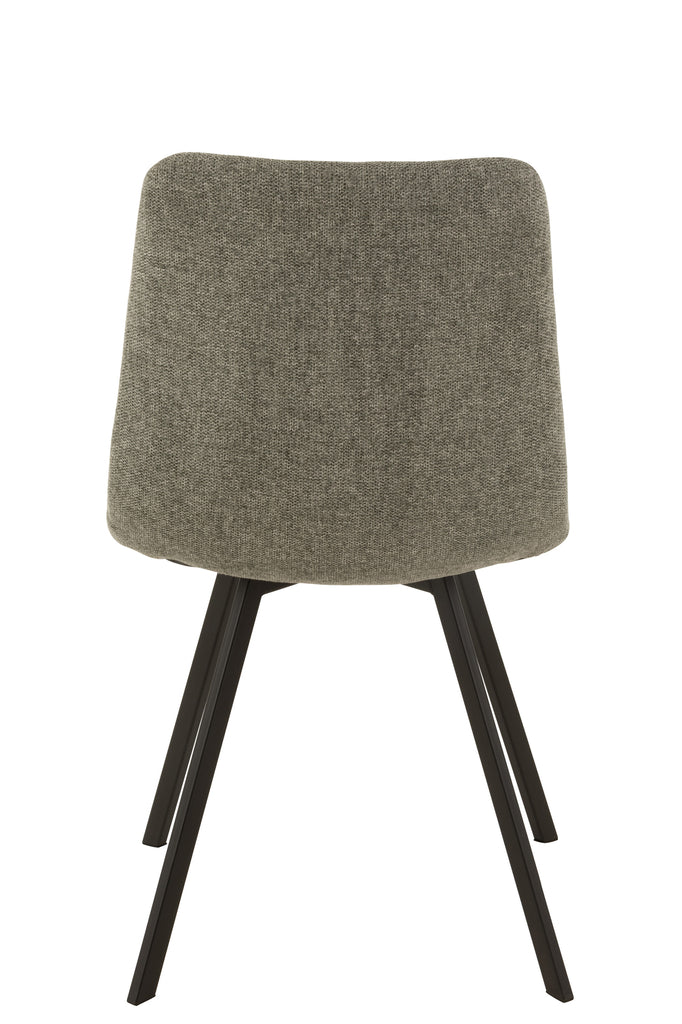 Babette Textile Chair - Grey