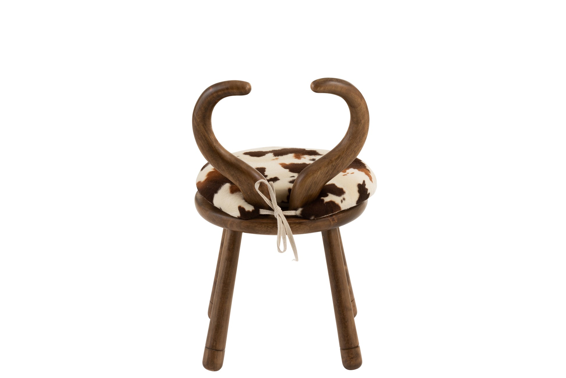 J-Line Kinderstoel Koedesign-Stoel-J-Line-chair-ears-cow-wood-br-4-kinderen, stoel-Breedte 36 Hoogte 58 Lengte 36 Gewicht 3,07 kg Verzameling WINTER 2019 Kleur 1 BRUIN Kleur 2 NATUURLIJK Materiaal samenstelling RUBBERHOUT (80%), NEPBONT (8%), SCHUIM (7%), STOF (5%) Montage vereist Nvt-5415203961341-96134-Cerasus Homestyle