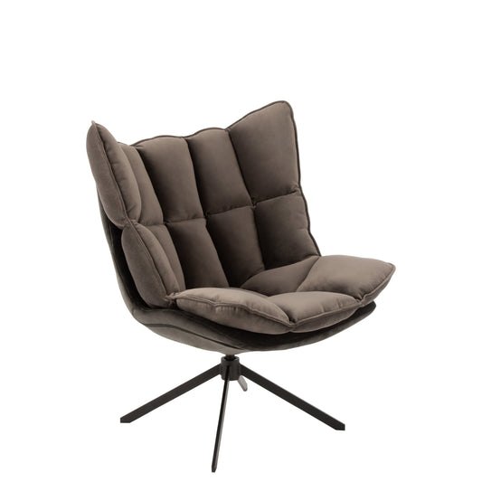 J-Line Relaxstoel Textiel Grijs-Stoel-J-Line-chair-rel-cush-fr-tex-met-gry-1-loungestoel, stoel-Breedte 73 Hoogte 92 Lengte 78 Gewicht 15,8 kg Verzameling WINTER 2020 Kleur 1 GRIJS/GREIGE Materiaal samenstelling POLYESTER(30%),METAAL(70%) Maximaal zitgewicht 150 Zit diepte 51 Stoelhoogte 52 Montage vereist Ja-5400924053239-5323-Cerasus Homestyle