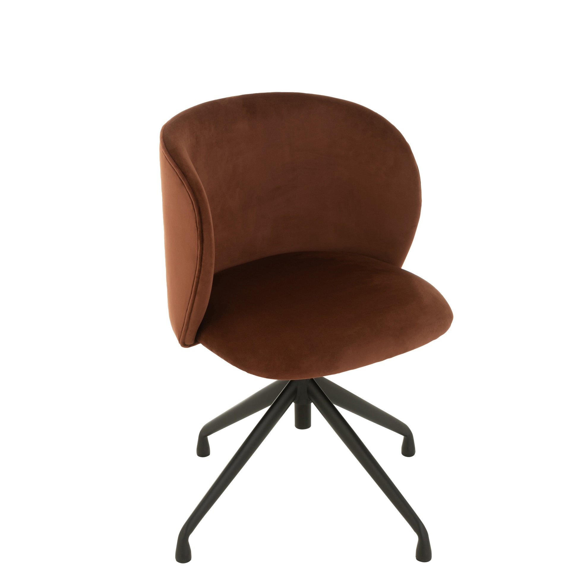 J-Line Fluweel Donkerbruin Afstelbaar Stoel-Stoel-J-Line-Donkerbruin-chair-turn-up-do-velv-drk-brow-1-bureaustoel, Office, stoel-In hoogte afstelbaar. Breedte 48 Hoogte 48 Lengte 56 Gewicht 7,95 kg Verzameling WINTER 2023 Kleur 1 BRUIN Materiaal samenstelling STOF (7%),METAAL(50%),SCHUIM(8%),TRIPLEX(35%) Intrastat-code 94013900 Maximaal zitgewicht 150 Stoelhoogte 52 Montage vereist ja-5400924350123-35012-Cerasus Homestyle