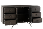 Etnisch Design Dressoir Donkerbruin