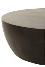 Camille Coffee Table - Mango Wood Dark Brown