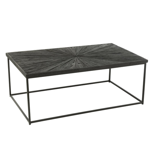 Shanil Salontafel Gerecycled Hout Zwart-Tafel-J-Line-coffee-table-shanil-wo-ir-bla-1-design, salontafel, Tafel-Breedte 70 Hoogte 47 Lengte 120,5 Gewicht 24.1 kg Verzameling WINTER 2023 Kleur 1 ZWART Materiaal samenstelling GERECYCLED HOUT (50%),IJZER (50%) Intrastat-code 94036010 Montage vereist Nvt-5400924377540-37754-Cerasus Homestyle