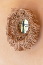 The Abaca Solomon Mirror-Naturel