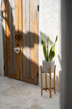 The Chalk High Planter-Concrete Naturel - L