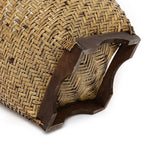 Le Panier de Rangement Colonial - Brun Naturel - L