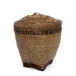 Le Panier de Rangement Colonial - Brun Naturel - M