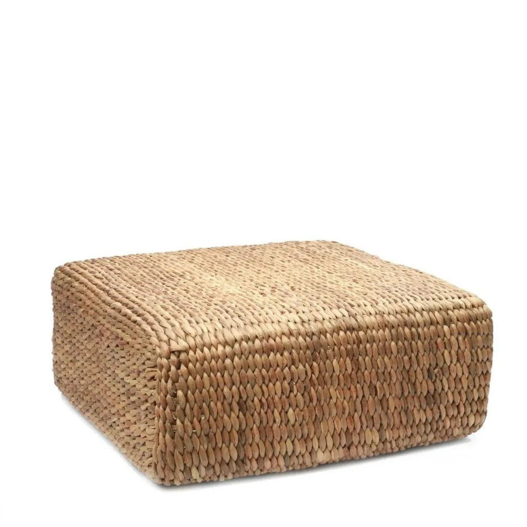 The Hyacinth Pouf Square - Natur - M