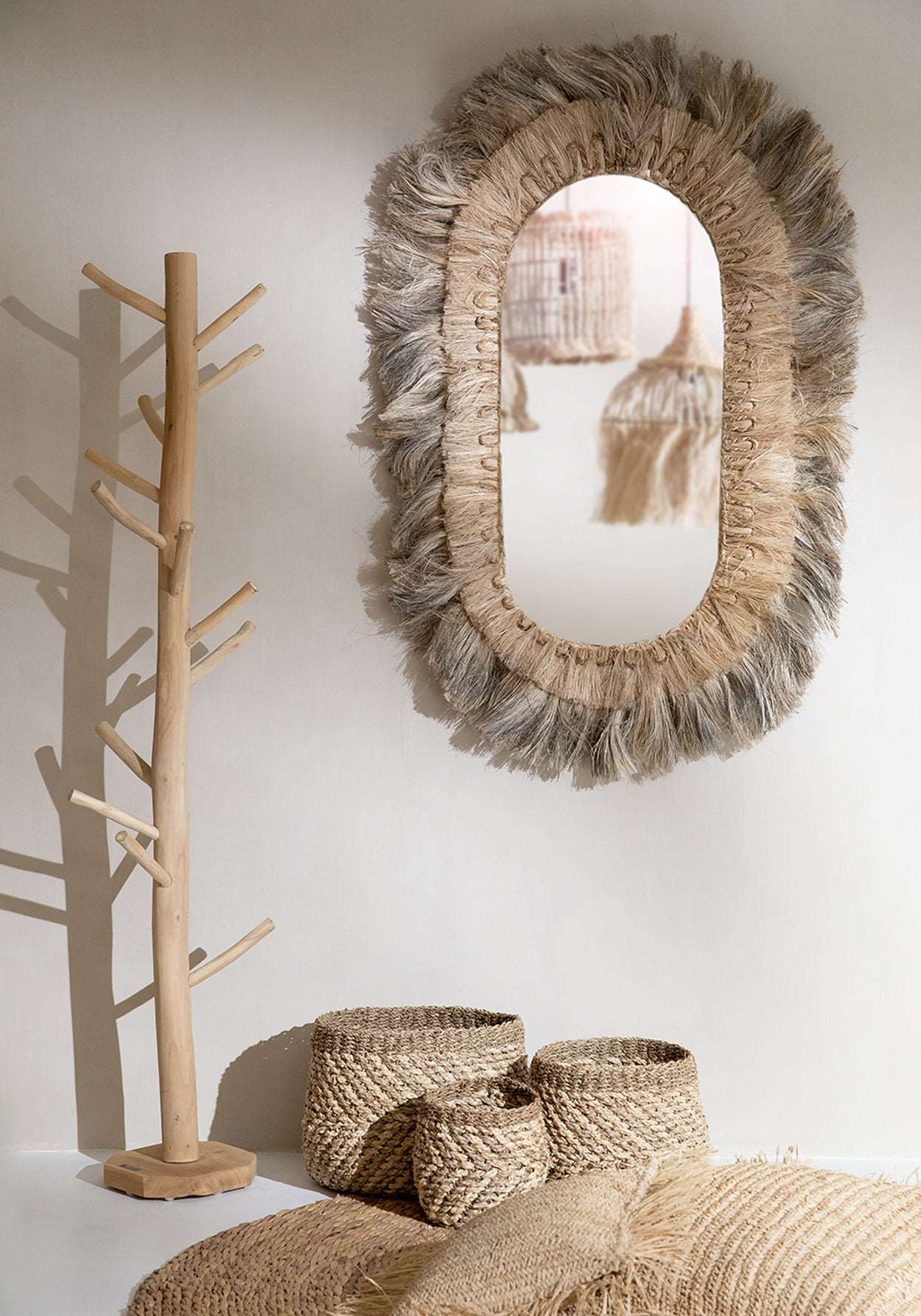 De Kapstok - Naturel-Accessoires-Bazar Bizar-de-kapstok-naturel-2-ass, kapstok, Tuin, Woonkamer-Onze prachtige teakhouten kleerhanger voegt een mooi en natuurlijk boho karakter toe aan uw badkamer, slaapkamer, hal, zwembad of elke andere buitenruimte. Hang hem op! Kleur Naturel Waar te gebruiken? Binnenshuis - Overdekt buiten Materialen Teakhout Hoogte (cm) 160 Breedte (cm) 25 Lengte (cm) 25-7438246034061-JAKA007N-160-Cerasus Homestyle