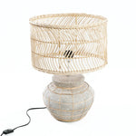 The Kythira Table Lamp-Naturel Betongray