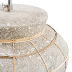 The Kythira Table Lamp-Naturel Betongray