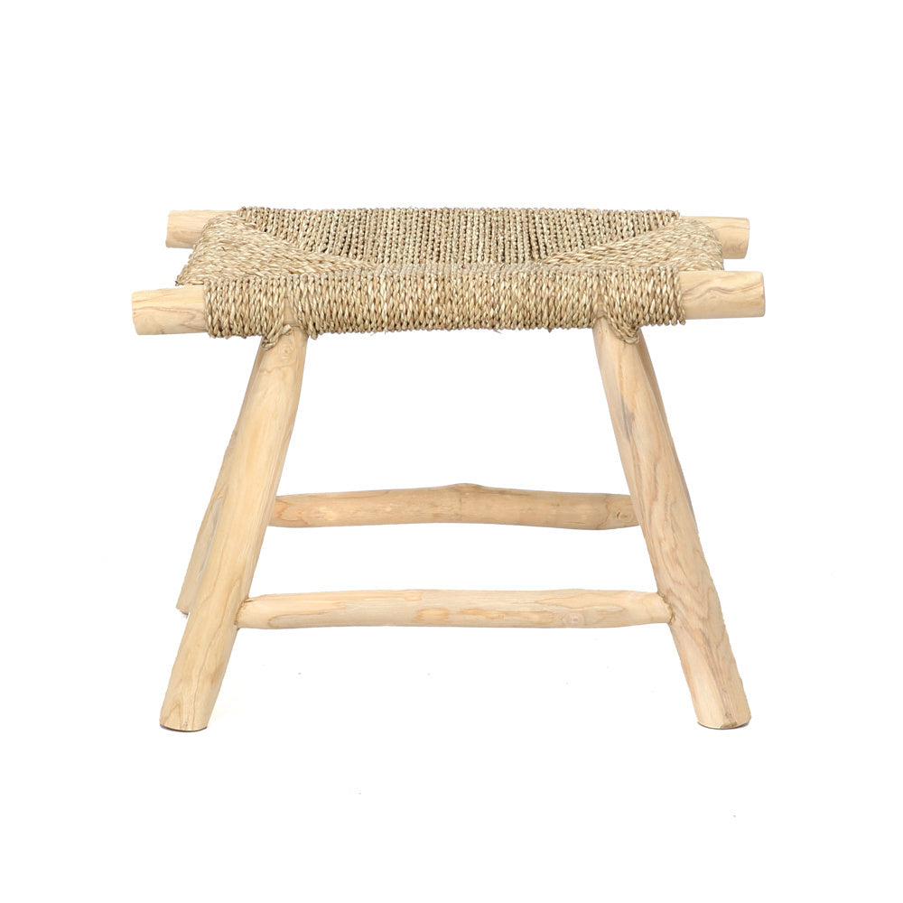 De Porto Seagrass Stoel - Naturel - M-Tafel-Bazar Bizar-Naturel-Teakhout-de-porto-seagrass-stoel-naturel-m-8-kleine tafel-Dit mooie en eenvoudige krukje kan worden gebruikt als bijzetkrukje, in de badkamer of in een kinderkamer. Voeg deze boho stijl toe aan uw interieur, terras of tuin. Kleur Naturel Waar te gebruiken? Binnenshuis - Overdekt buiten Materialen Seagrass - Teakhout Hoogte (cm) 45 Breedte (cm) 38 Lengte (cm) 60-7438246021054-JACA011N-60x40-Cerasus Homestyle