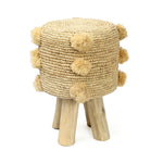 update alt-text with template De Raffia Pom Pom Stoel - Naturel-Kruk-Bazar Bizar-Default-de-raffia-pom-pom-stoel-naturel-1-buiten, kruk-Voeg deze mooie raffia kruk toe aan uw binnen- of overdekte buitenkamer. Een boho zomerse vibe! Kleur Naturel Waar te gebruiken? Binnenshuis - Overdekt buiten Materialen Raffia - Teakhout Hoogte (cm) 47 Breedte (cm) 35 Lengte (cm) 35-7438246021009-JACA007N-35-Cerasus Homestyle