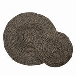 The Seagrass Carpet-Natural Black-100