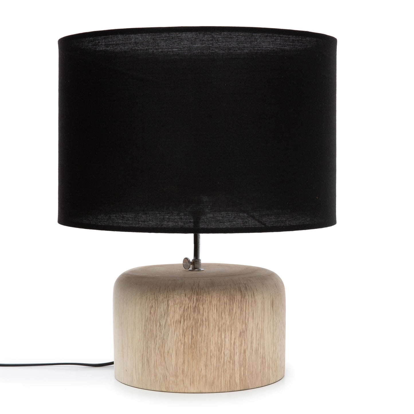 De Teak Wood Tafellamp - Naturel Zwart-Lamp-Bazar Bizar-Default-de-teak-wood-tafellamp-naturel-zwart-1-vloerlamp-Laat u inspireren door onze prachtige teakhouten tafellamp met zwarte stoffen kap die 100% sfeer creëert met zijn mooie kustlook. Het geeft een gezellig licht aan uw woonkamer, loungeruimte of slaapkamer.Elektrische kabel inbegrepen. Kleur Naturel Zwart Hoogte (cm) 46 Breedte (cm) 41 Lengte (cm) 41 Materialen Teakhout - Katoen Inclusief bekabeling? Ja-7438246174187-JABR064NB-Cerasus H
