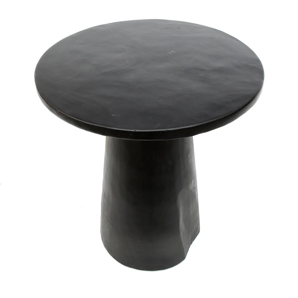 La table d'appoint Timber Conic - Noir - 50