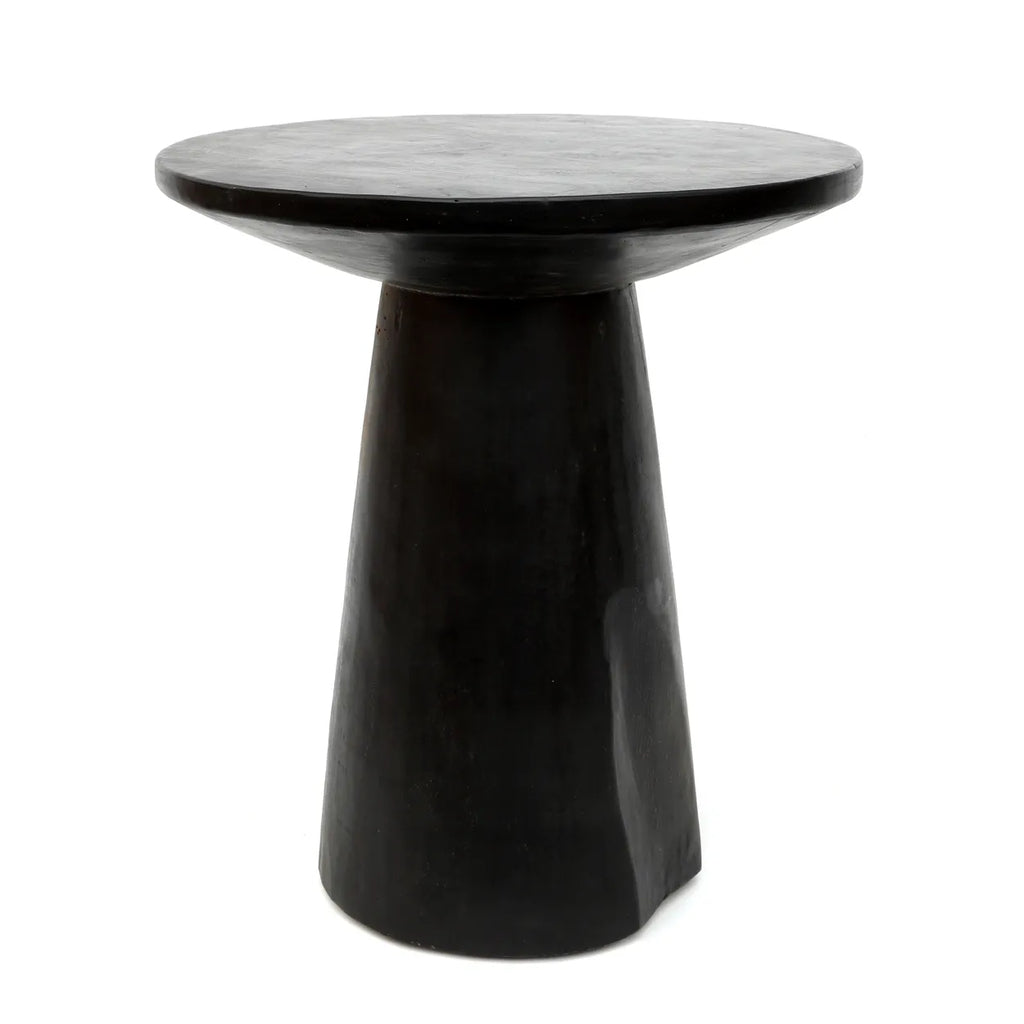 La table d'appoint Timber Conic - Noir - 50