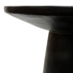 La table d'appoint Timber Conic - Noir - 50