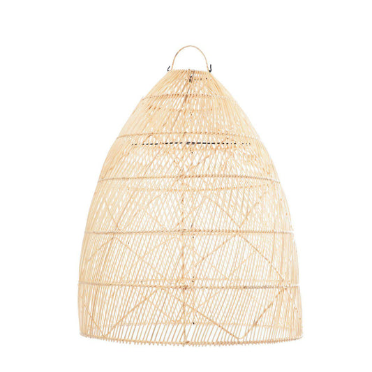 De Twister Hanglamp - Naturel - M-Lamp-Bazar Bizar-Default-de-twister-hanglamp-naturel-m-1-lamp-Deze geweldige hanglamp van rotan is een mooie en stijlvolle boho toevoeging aan de slaapkamer, woonruimte of overdekte buitenruimte. Heeft u een andere kleur nodig? U kunt natuurlijk rotan eenvoudig in zwart spuiten, of in elke kleur die u maar wilt! Kleur Naturel Materialen Rotan Hoogte (cm) 80 Breedte (cm) 60 Lengte (cm) 60 Inclusief bekabeling? Nee-7438246042066-BAYU009N-M-50x80-Cerasus Homestyle