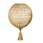 update alt-text with template De Wonton Vloer- en Hanglamp - Naturel-Bazar Bizar-Default-de-wonton-vloer-en-hanglamp-naturel-6-Een rond gevormde multifunctionele lamp die een mooie boho uitstraling geeft aan uw huis of overdekte buitenruimte. Afhankelijk van uw interieur kan deze lamp gebruikt worden als hanglamp of vloerlamp. Heeft u een andere kleur nodig? U kunt natuurlijk rotan eenvoudig in zwart spuiten, of in elke kleur die u maar wilt! Kleur Naturel Materialen Rotan Hoogte (cm) 80 Breedte (cm) 50 Len