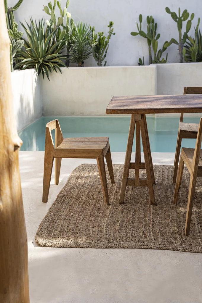 La chaise de salle à manger Ydra - Naturel - Extérieur