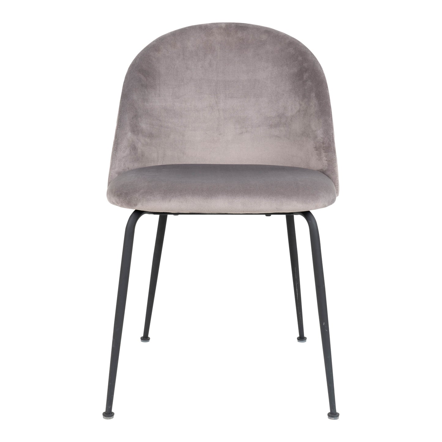 Geneve Dining Chair - Stoel in grijs velours - set van 2-Stoel-House Nordic-geneve-dining-chair-chair-in-grey-velvet-with-black-legs-hn1213-3-eetkamerstoel, stoel-Stoel van grijs fluweel met zwarte poten\nHN1213 Materiaal Fluweel, staal Kleur Grijs-5713917002184-1001257-Cerasus Homestyle