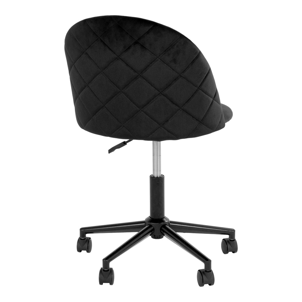 update alt-text with template Geneve bureaustoel-Stoel-Geneve Kontorstol-geneve-office-chair-5-bureaustoel, stoel-Bureaustoel in fluweel, zwart met zwarte poten, HN1207 Materiaal Fluweel, staal Zithoogte (cm.) 40-54 Zitdiepte (cm.) 43 Kleur Zwart-5713917017300-1201090-Cerasus Homestyle