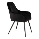 update alt-text with template Harbo Dining Chair - Stoel in zwart velours met zwarte poten - set van 2-Harbo Spisebordsstol-harbo-dining-chair-chair-in-black-velvet-with-black-legs-hn1207-4-Stoel van zwart fluweel met zwarte poten\nHN1207 Materiaal Fluweel, staal Kleur Zwart-5713917017676-1001159-Cerasus Homestyle