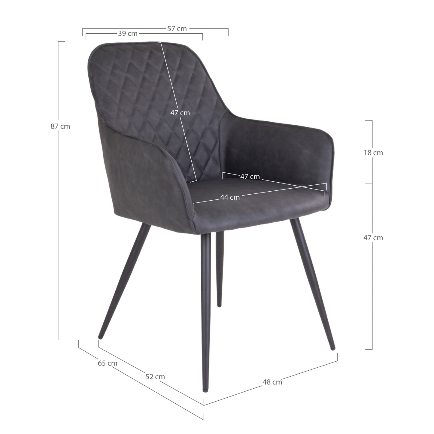 update alt-text with template Harbo Dining Chair - Stoel in donkergrijs PU met zwarte poten - set van 2-Harbo Spisebordsstol-harbo-dining-chair-chair-in-dark-grey-pu-with-black-legs-hn1221-6-Stoel in donkergrijze PU met zwarte poten\nHN1221 Materiaal PU, staal Kleur Grijs-5713917006557-1001152-Cerasus Homestyle