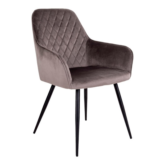 update alt-text with template Harbo Dining Chair - Stoel in paddestoelfluweel met zwarte poten - set van 2-Harbo Spisebordsstol-harbo-dining-chair-chair-in-mushroom-velvet-with-black-legs-hn1208-1-Stoel van paddestoelfluweel met zwarte poten\nHN1208 Materiaal Fluweel, staal Kleur Lichtbruin-5713917000845-1001154-Cerasus Homestyle