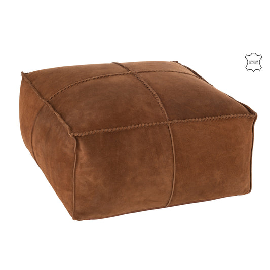 Hassock Poef Leer Cognackleur-Poef-J-Line-Bruin-hassock-stiching-sq-leath-cogn-1-leer, poef-Breedte 50 Hoogte 36,5 Lengte 50 Gewicht 1,48 kg Verzameling WINTER 2019 Kleur 1 COGNAC Materiaal samenstelling KATOEN (10%), LEER (90%) Intrastat-code 94018000 Ecomm MinQuantity 1 Zit diepte 58 Stoelhoogte 36,5 Montage vereist Nvt Was instructies DROOGKUIS-5415203982612-98261-Cerasus Homestyle