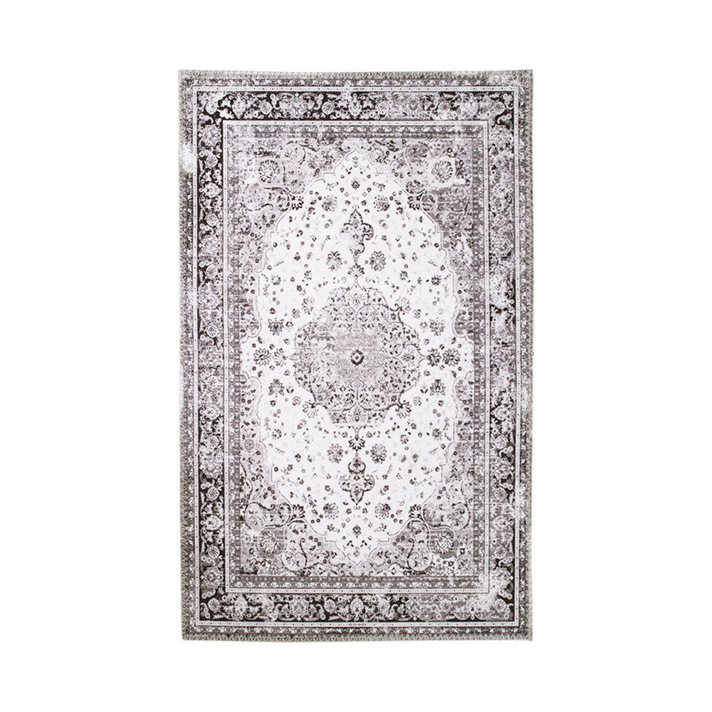 Havana Vloerkleed - Vloerkleed, zwart/wit, 160x230 cm-Tapijt-House Nordic-havana-rug-rug-black-white-160x230-cm-1-tapijt, woonkamer-Vloerkleed, zwart/wit, 160x230 cm Materiaal Chenille-polyester Kleur Zwart wit-5713917004140-3981250-Cerasus Homestyle