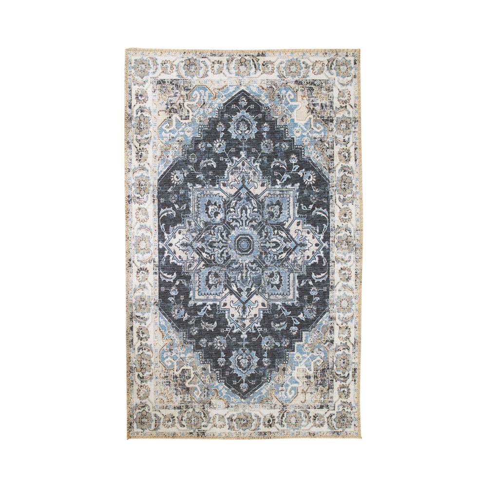 Havana Vloerkleed - Vloerkleed, blauw, 160x230 cm-Tapijt-House Nordic-havana-rug-rug-blue-160x230-cm-1-tapijt, woonkamer-Vloerkleed, blauw, 160x230 cm Materiaal Chenille-polyester Kleur Blauw-5713917004164-3981255-Cerasus Homestyle