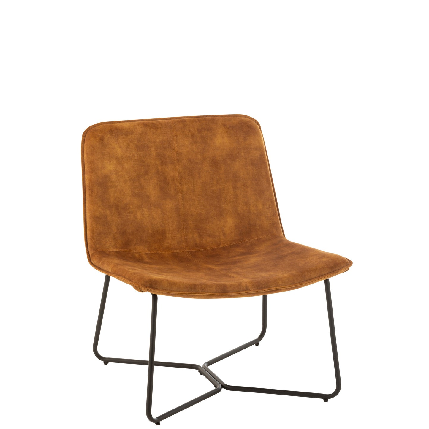 LOUNGESTOEL ISABEL ME/TEX OCH-J-Line-lounge-chair-isabel-me-tex-och-1-LOUNGE STOEL ISABEL METAAL/TEXTIEL OKER Breedte 68 Hoogte 78 Lengte 71 Gewicht 9400 Verzameling WINTER 2021 Kleur 1 COGNAC Materiaal samenstelling METAAL (75%), SCHUIM (9%), TRIPLEX (10%), STOF (6%) Intrastat-code 94017900 Dropshipping-code 20 Ecomm MinQuantity 2 Maximaal zitgewicht 100 Stoelhoogte 39.8 Montage vereist Ja-5400924195229-19522-Cerasus Homestyle