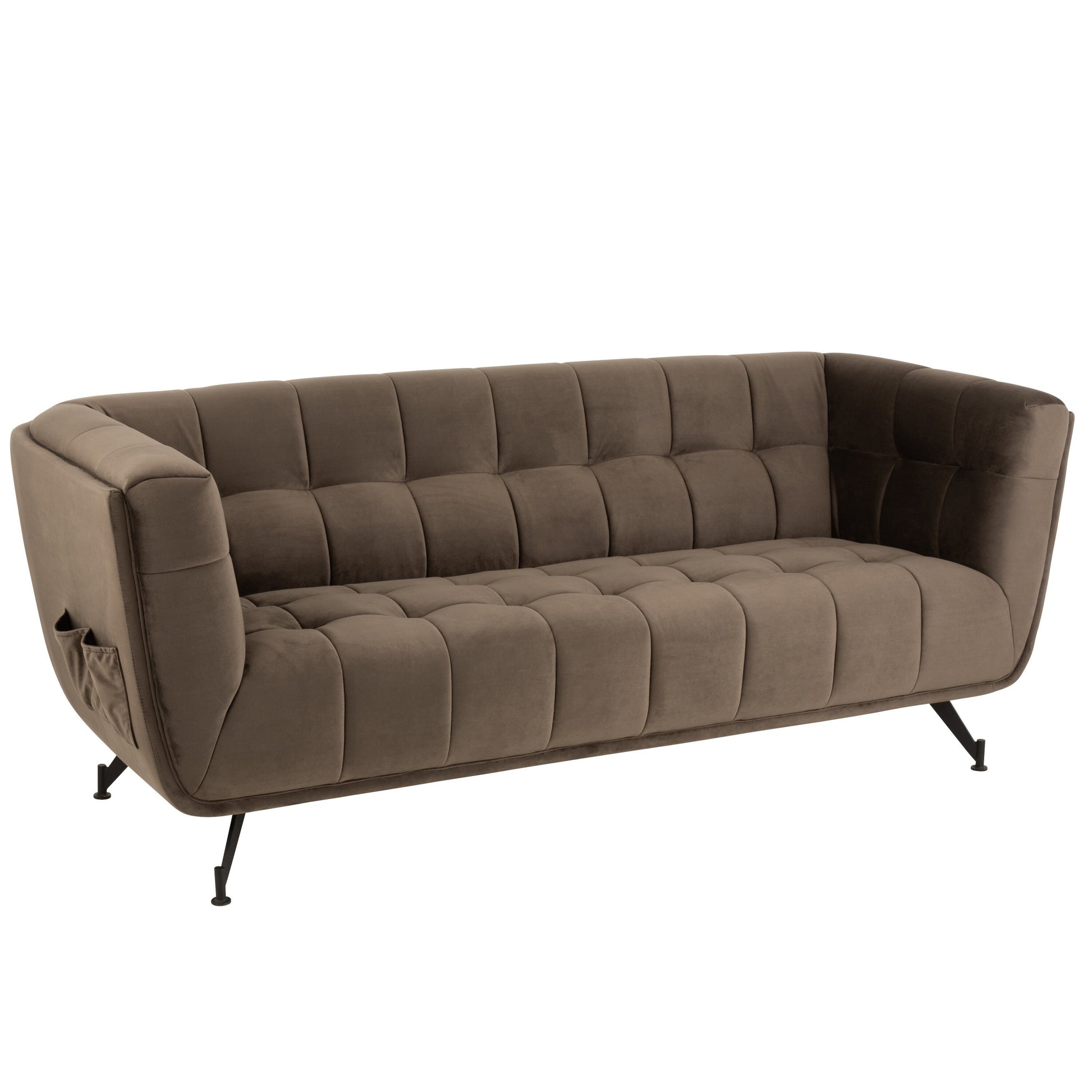 Lounge Bank Triplex (3 personen)-Bank-J-Line-Groot-Bruin-lounge-seat-3p-te-wd-met-d-gry-1-Bank, nieuw binnen, Woonkamer-Breedte 82 Hoogte 78 Lengte 207 Gewicht 38 kg Verzameling WINTER 2021 Materiaal samenstelling METAAL (10%), STOF (20%), POPULIERHOUT (20%), SCHUIM (20%), TRIPLEX (30%) Maximaal zitgewicht 300 Zit diepte 47 Stoelhoogte 43 Montage vereist Ja-5400924154158-15415-Cerasus Homestyle