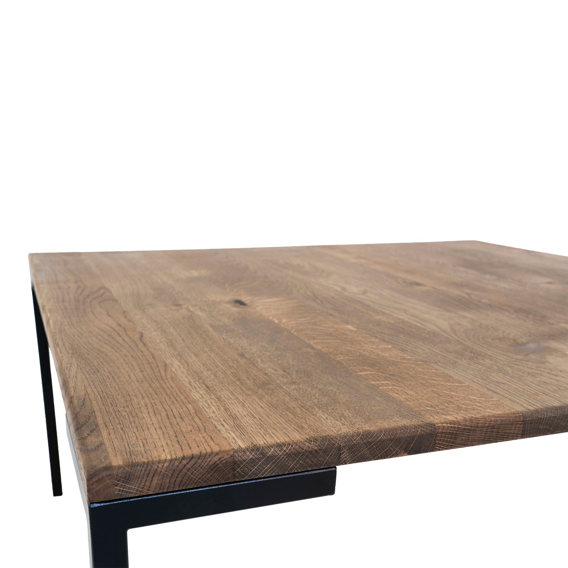 update alt-text with template Lugano Salontafel van gerookt en geolied Eikenhout-Tafel-Lugano Sofabord-Eikenhout-Bruin-lugano-coffee-table-coffee-table-in-smoked-oiled-oak-110x60-cm-4-salontafel-Afmetingen: 110x60 cm Materiaal Eiken, staal Kleur Bruin-5713917004966-2101141-Cerasus Homestyle