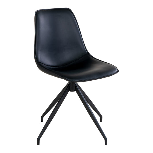 update alt-text with template Monaco Dining Chair with Swivel - Stoel met swivel in zwart PU - set van 2-Monaco Spisebordsstol-monaco-dining-chair-with-swivel-chair-with-swivel-in-black-pu-1-Stoel met draaiknop in zwart PU Materiaal PU, staal Kleur Zwart-5713917018468-1001281-Cerasus Homestyle